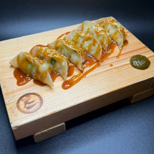 G. Yuzu Miso Gyoza.