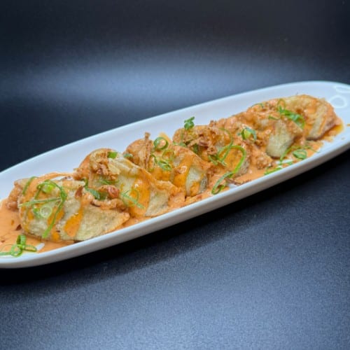 G. Spicy Mayo Crispy Gyoza.