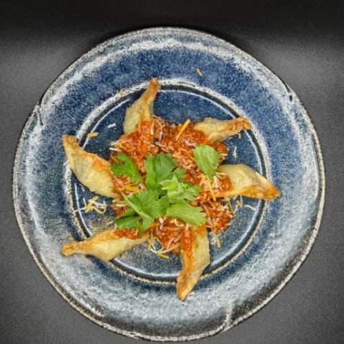 G. Mexican Cheese Gyoza.
