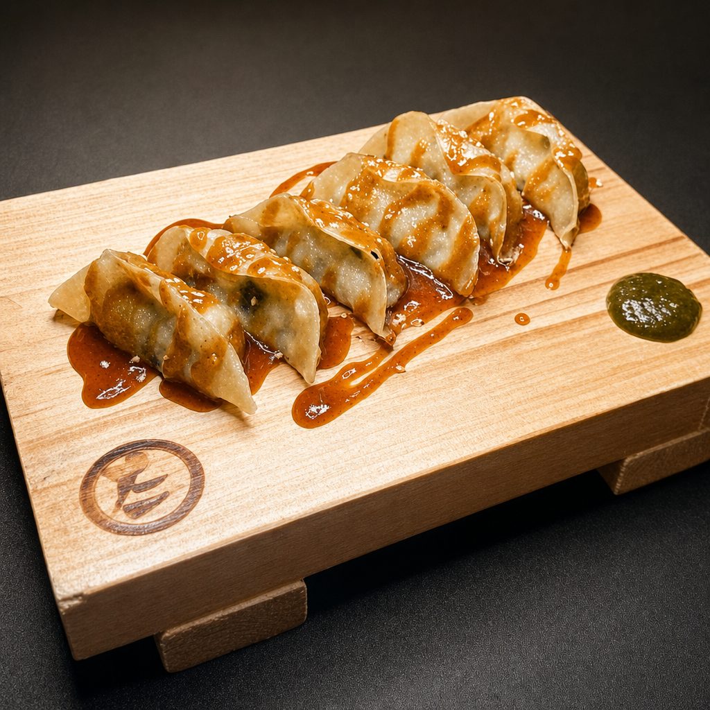 G. Yuzu Miso Gyoza.