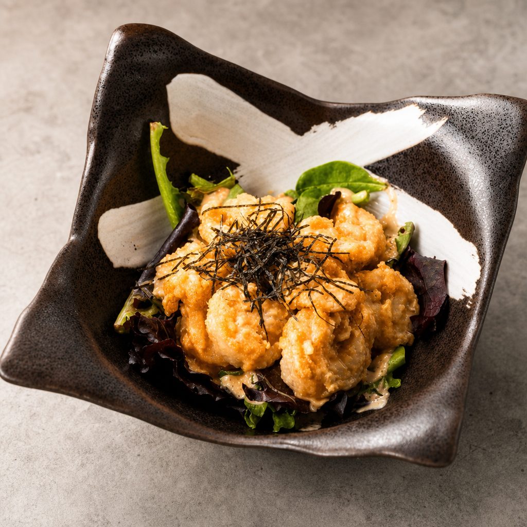 Shrimp Mentai Mayo.