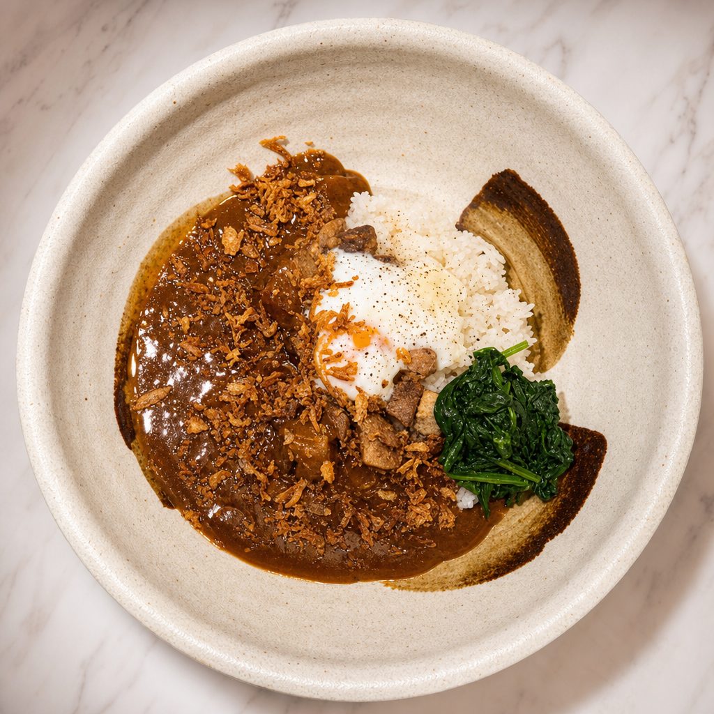 Tanto Pork Curry Bowl.