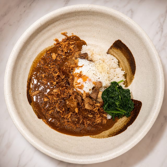Tanto Pork Curry Bowl.