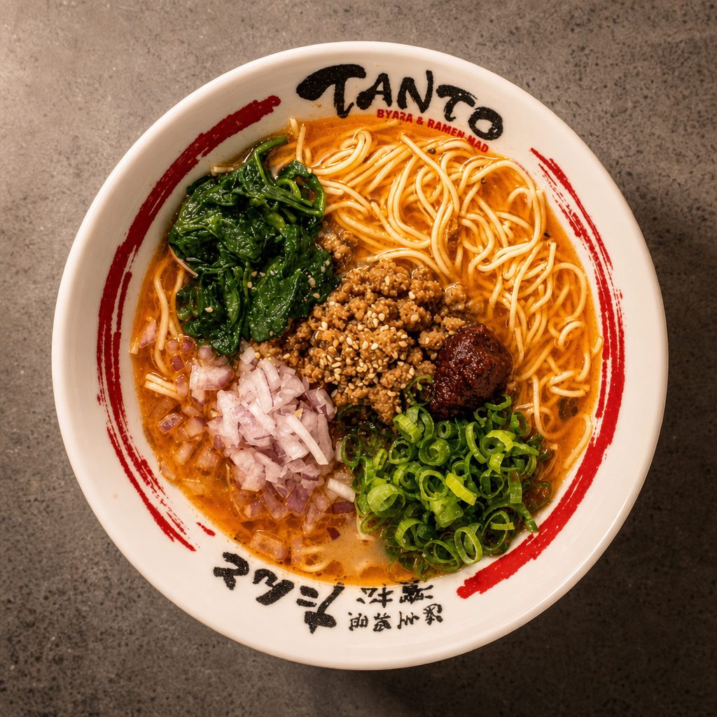 SPICY GOMA RAMEN.