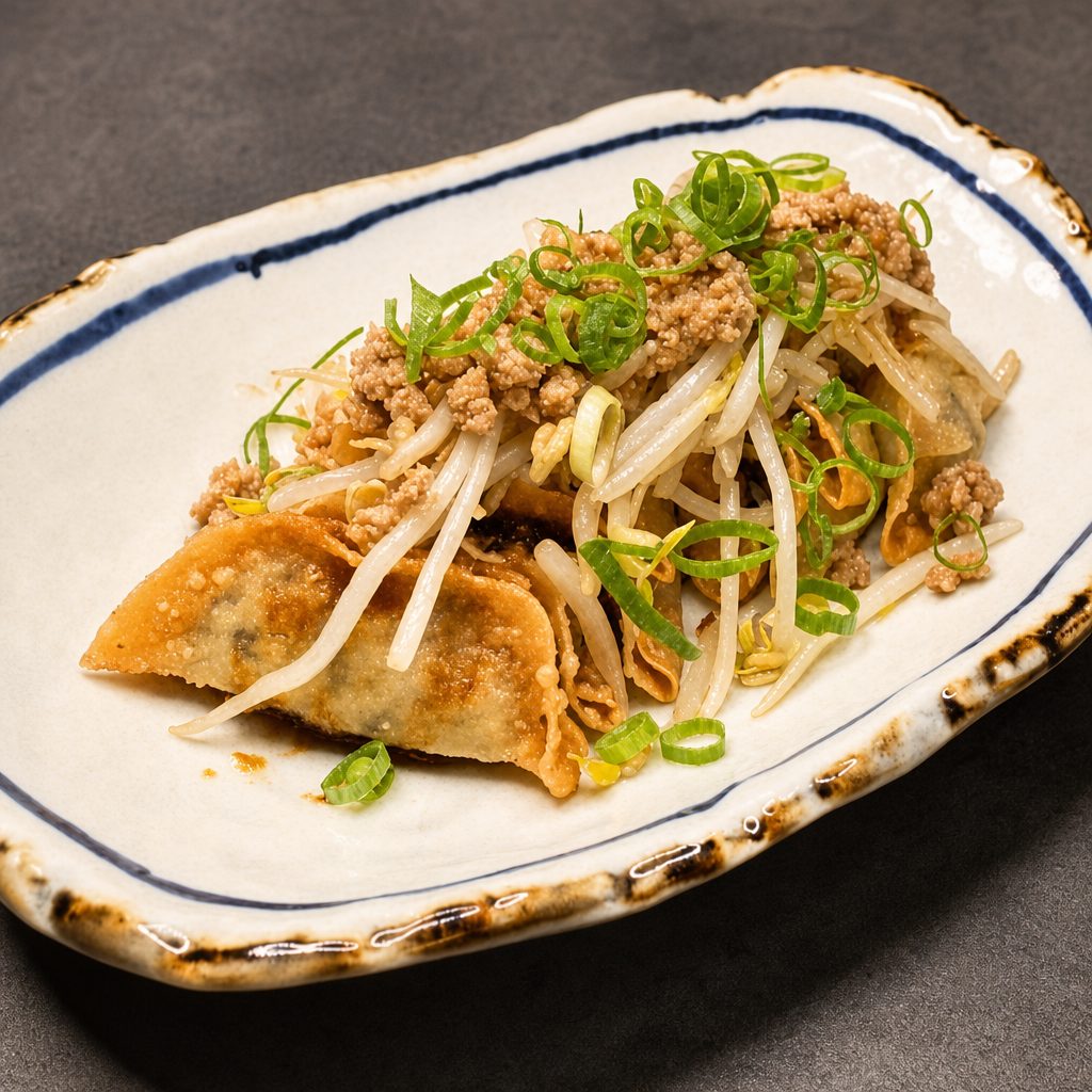 G. Ginger Sauce Gyoza.
