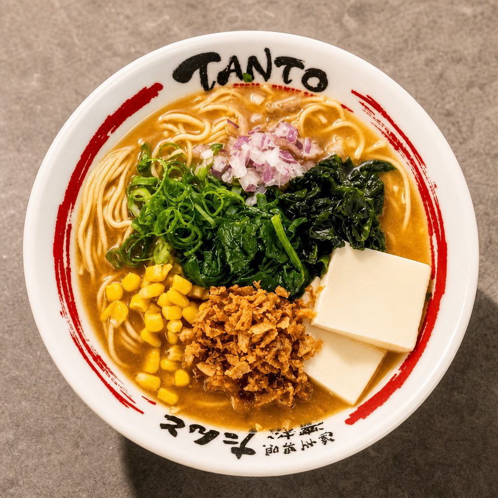VEGAN MISO RAMEN.